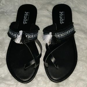 Black sandals